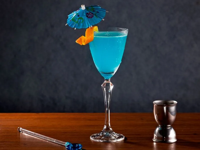 Photo d'illustration — cocktail Absolut blue souvenir