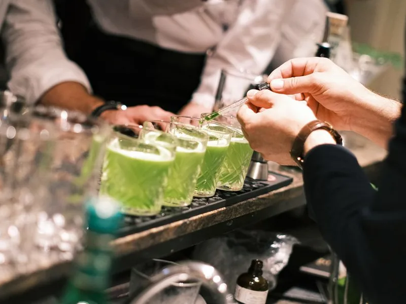 Photo d'illustration — cocktail Air france